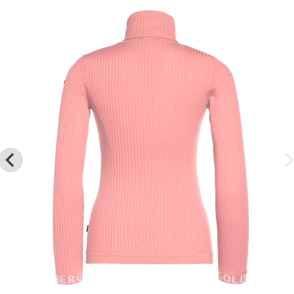 Goldbergh Mira Turtleneck Sweater in Cotton Candy